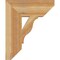 Ekena Millwork Funston Slat Rough Sawn Bracket, Western Red Cedar, 6"W x 18"D x 22"H BKT06X18X22FST06RWR - alternate 3